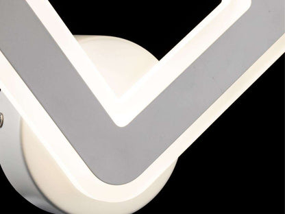 Aplique de Pared Cuadrado Led CCT Blanco