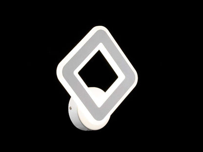 Aplique de Pared Cuadrado Led CCT Blanco