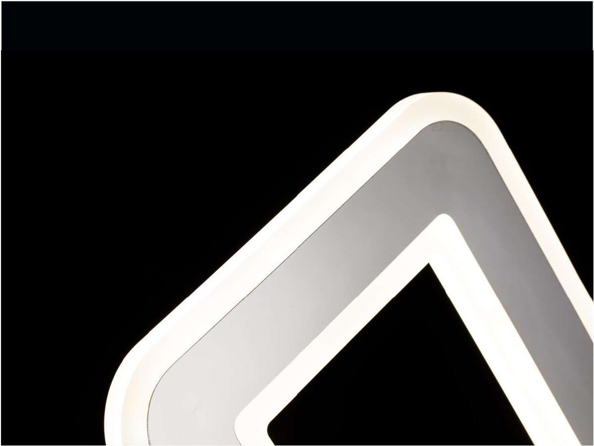 Aplique de Pared Cuadrado Led CCT Gris