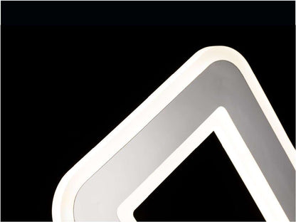 Aplique de Pared Cuadrado Led CCT Gris