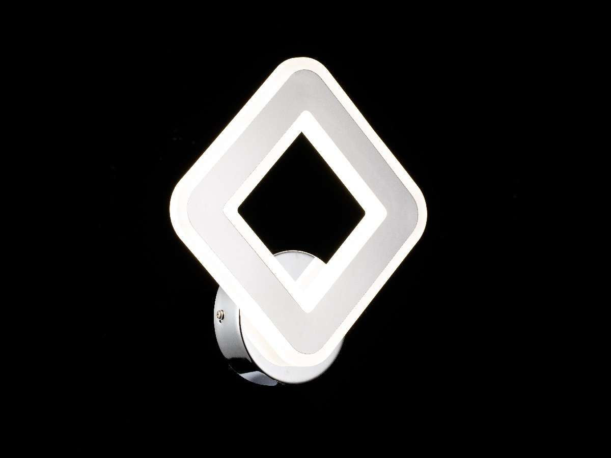 Aplique de Pared Cuadrado Led CCT Gris