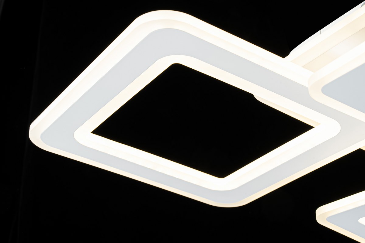 Lámpara de techo con 4 LEDS Blanco