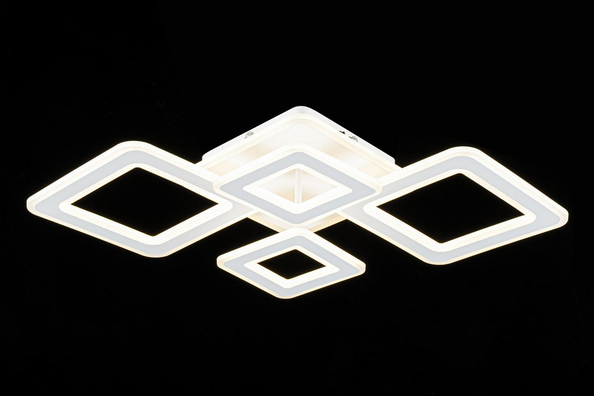 Lámpara de techo con 4 LEDS Blanco