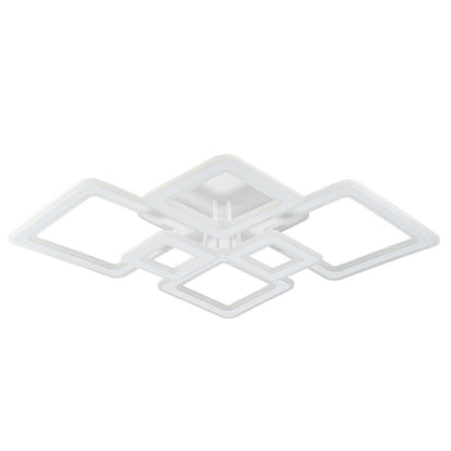 Lampara con 6 Cuadros Led Blanco