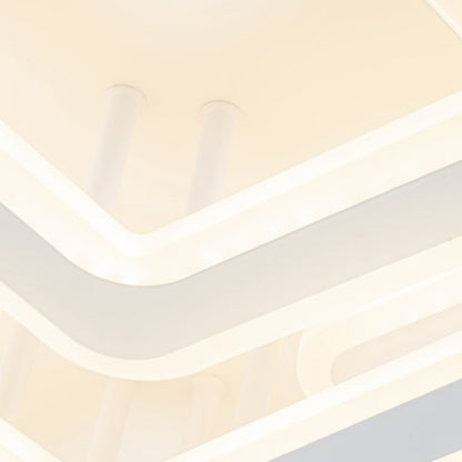 Lampara con 6 Cuadros Led Blanco