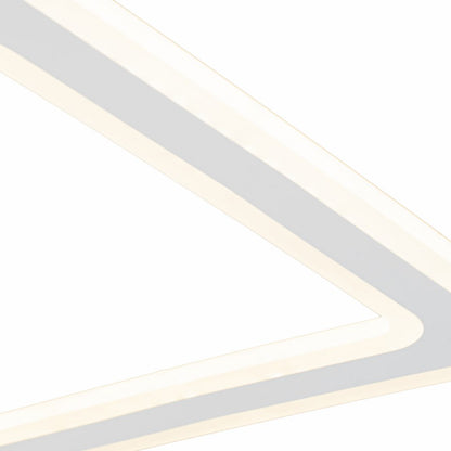 Lampara con 6 Cuadros Led Blanco