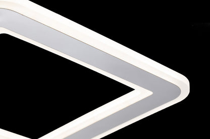 Lámpara de techo con 4 LEDS Gris