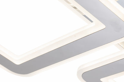 Lámpara de techo con 4 LEDS Gris