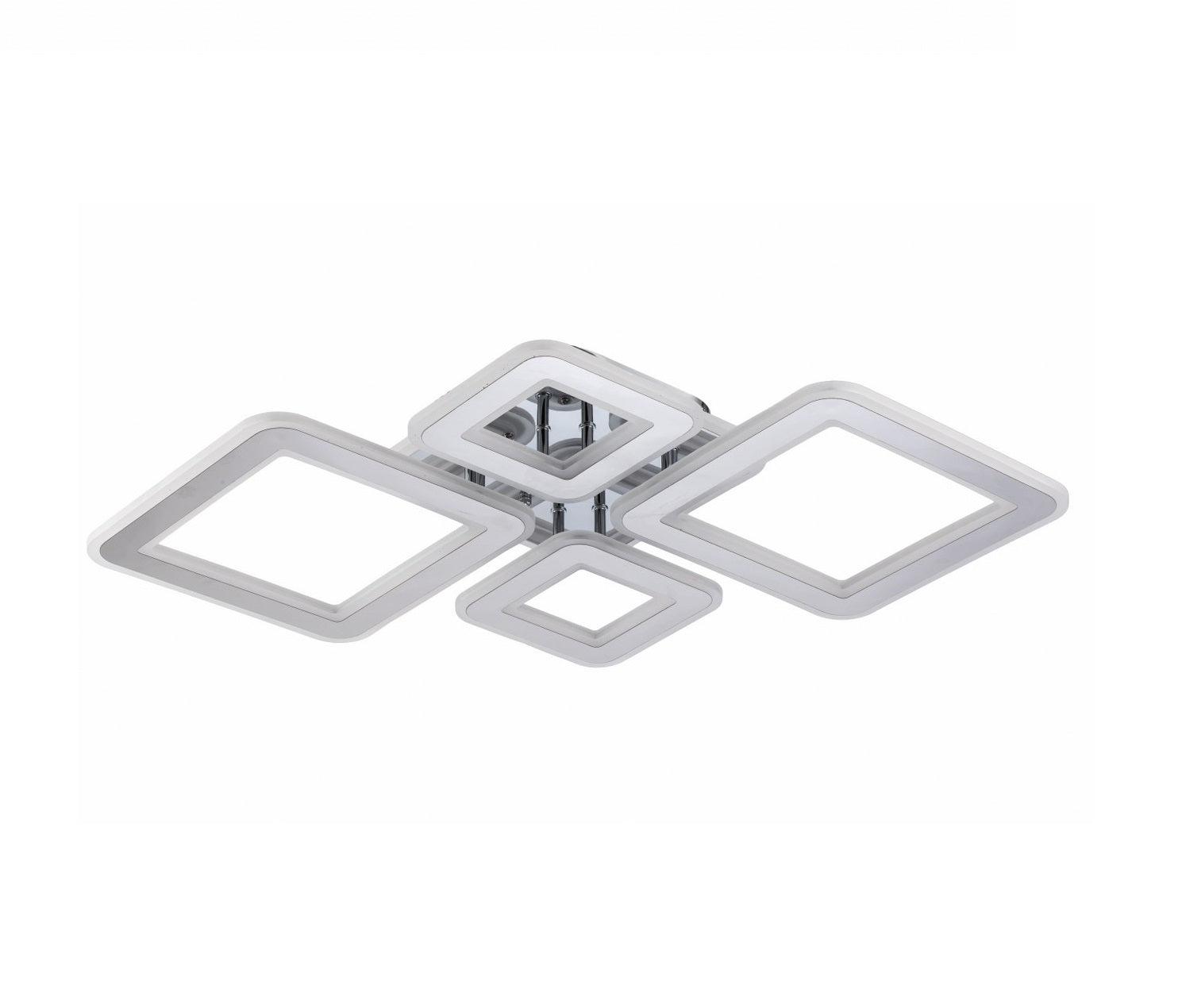 Lámpara de techo con 4 LEDS Gris