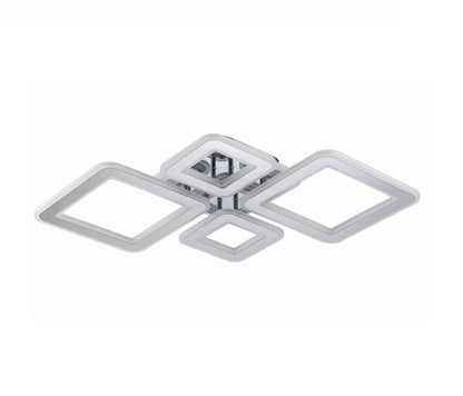 Lámpara de techo con 4 LEDS Gris