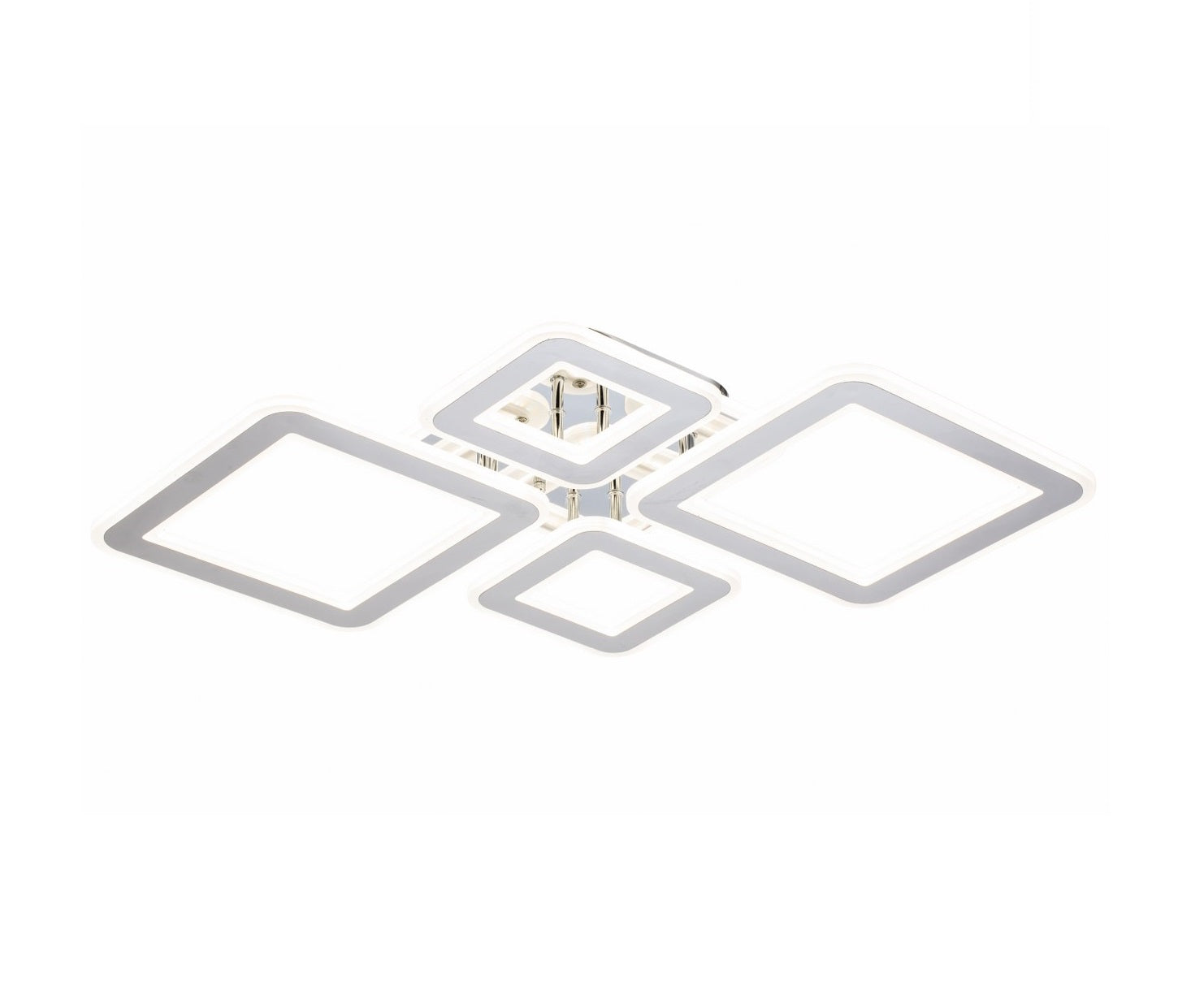 Lámpara de techo con 4 LEDS Gris