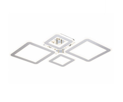 Lámpara de techo con 4 LEDS Gris