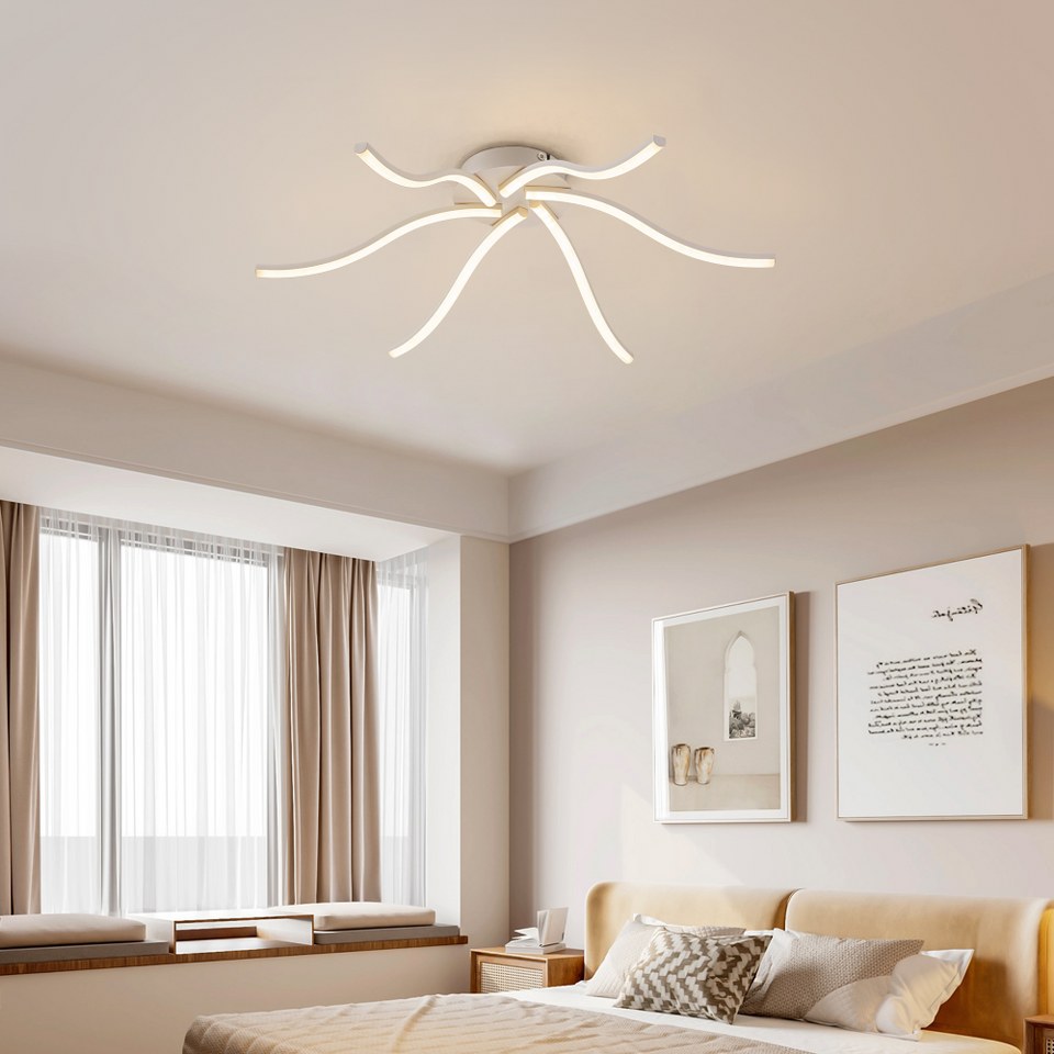 Lámpara de techo LED WAVE Blanco | FL6002-C