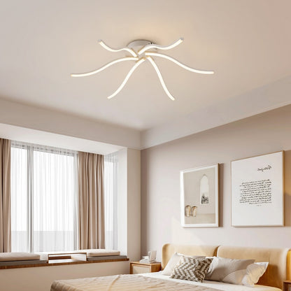 Lámpara de techo LED WAVE Blanco | FL6002-C