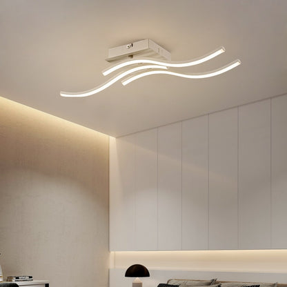 Lámpara de techo LED WAVE Blanco | FL6006-C