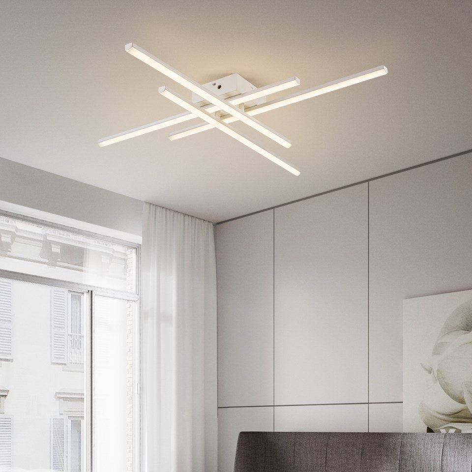 Lámpara de techo LED WAVE Blanco | FL6008-C