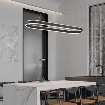 Lámpara Colgante LED Helix | Negra CCT Atenuable - FL6030-P