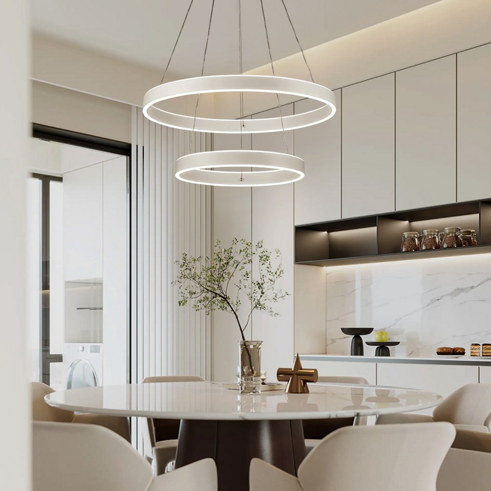 Lámpara Colgante LED Helix | Blanco CCT Atenuable - FL6033-2P
