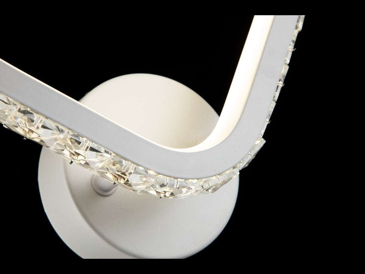 APLIQUE DE PARED DIAMANT WH FL604-1W