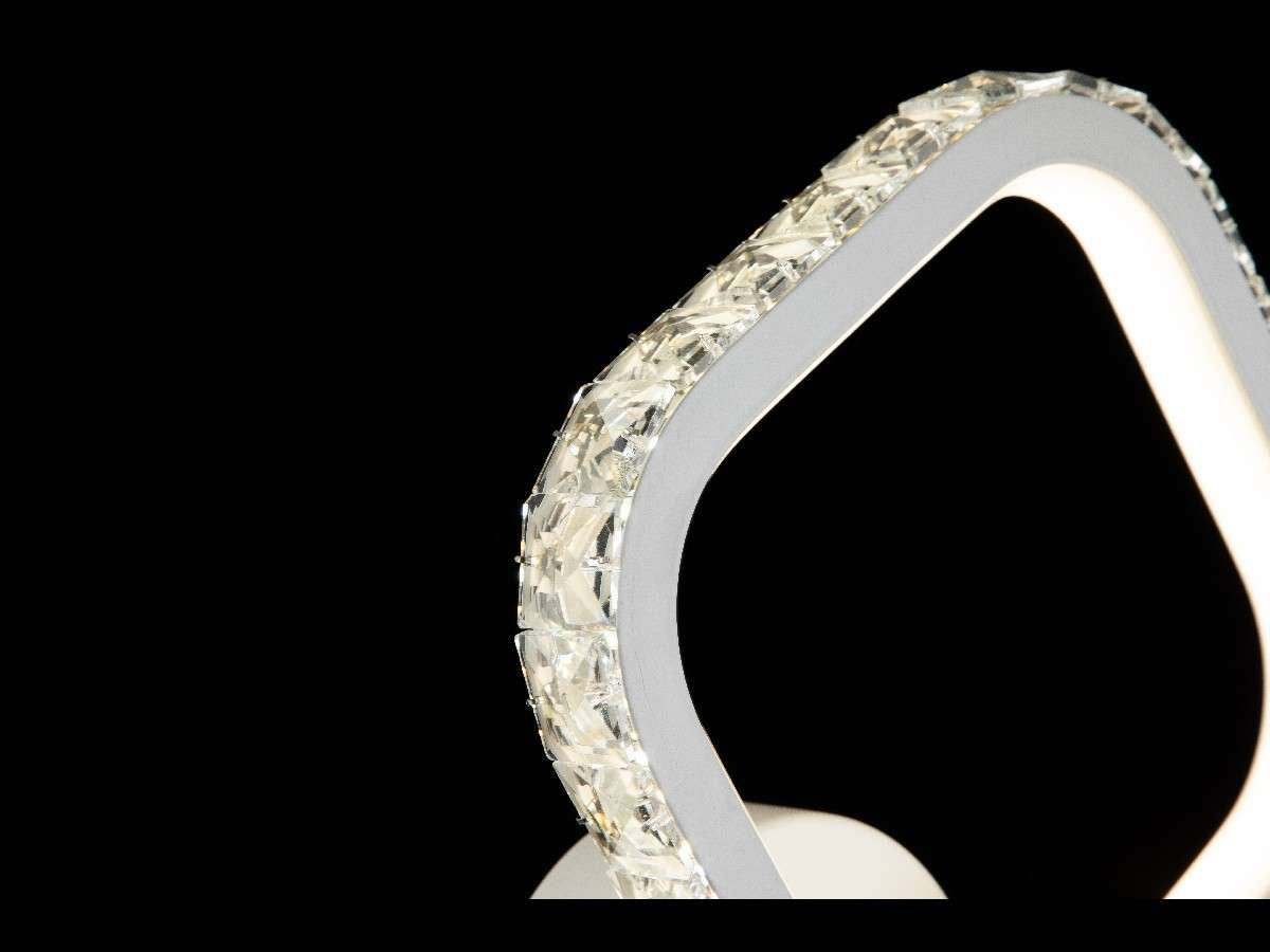 APLIQUE DE PARED DIAMANT WH FL604-1W