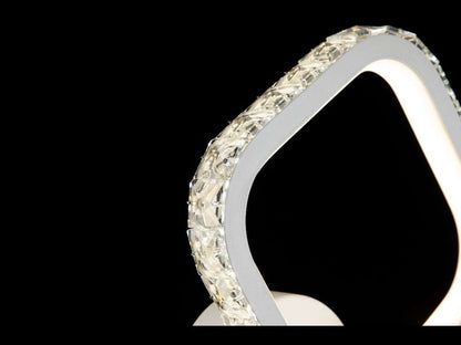 APLIQUE DE PARED DIAMANT WH FL604-1W