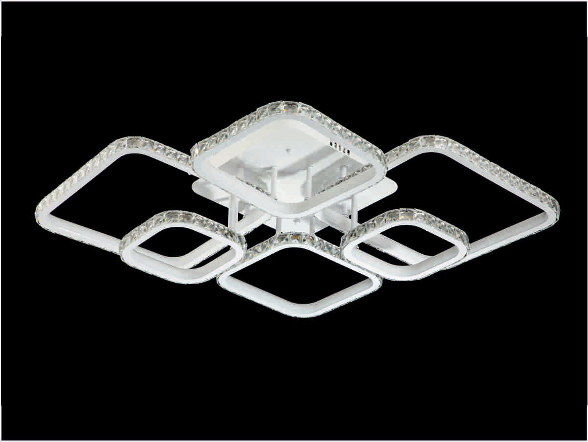 Lámpara de techo DIAMANT WH FL604-6C
