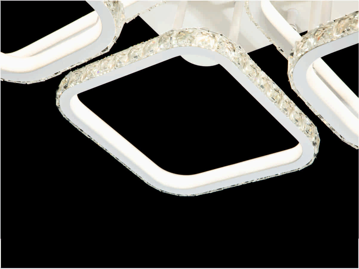 Lámpara de techo DIAMANT WH FL604-6C