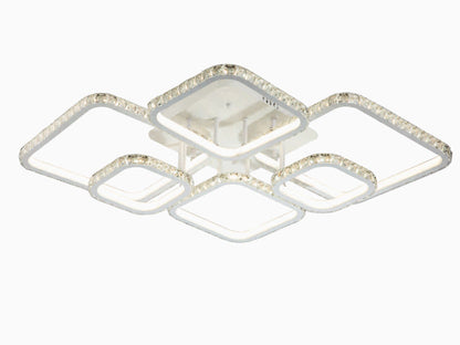 Lámpara de techo DIAMANT WH FL604-6C