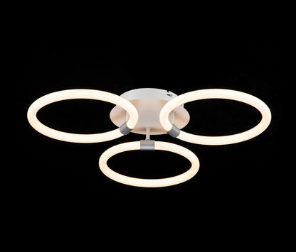 Lámpara de Techo LED "Trinity Rings" - FL612-3C