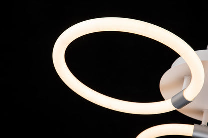 Lámpara de Techo LED "Trinity Rings" - FL612-3C