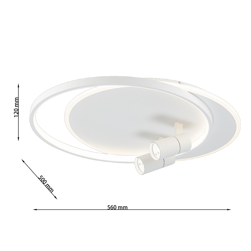 Lámpara de Techo LED Dalmo - FL641-C50