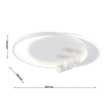 Lámpara de Techo LED Dalmo - FL641-C50