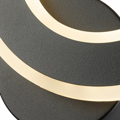 Aplique De Pared Led CCT Negro