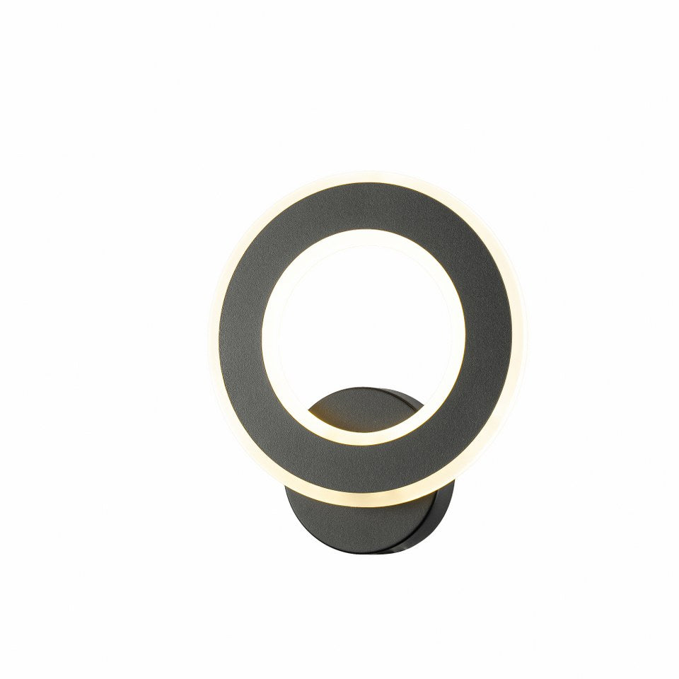 Aplique De Pared Led CCT Negro