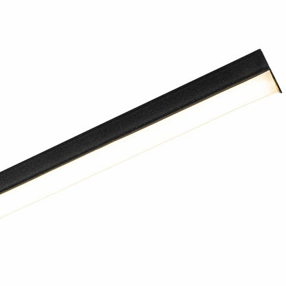 Lampara de techo LED 3 Lineas Led Negro