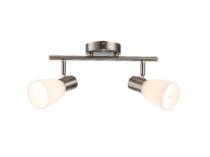 Aplique de pared negro metalizado bombilla E14 BATH FL703-2w