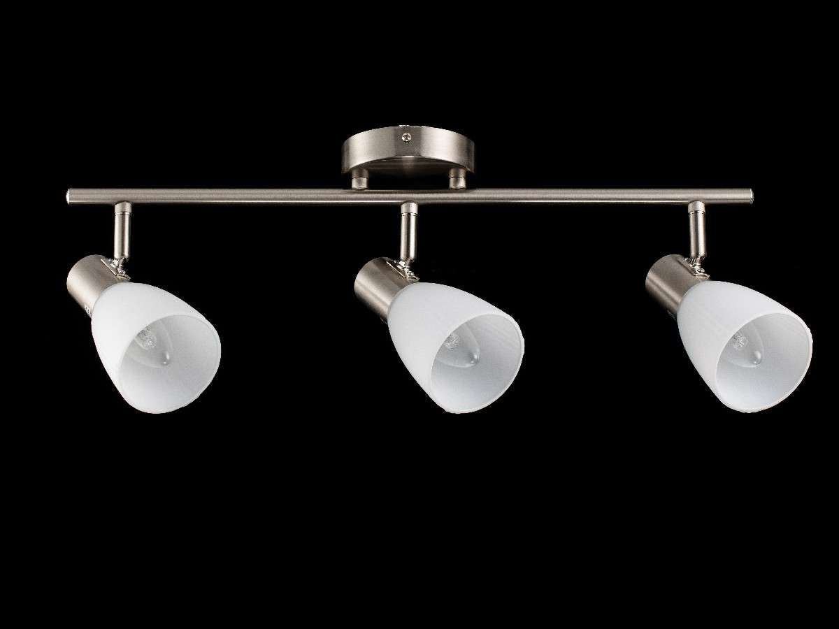 Aplique pared con 3 salidas metalizado  E14 BATH FL703-3w