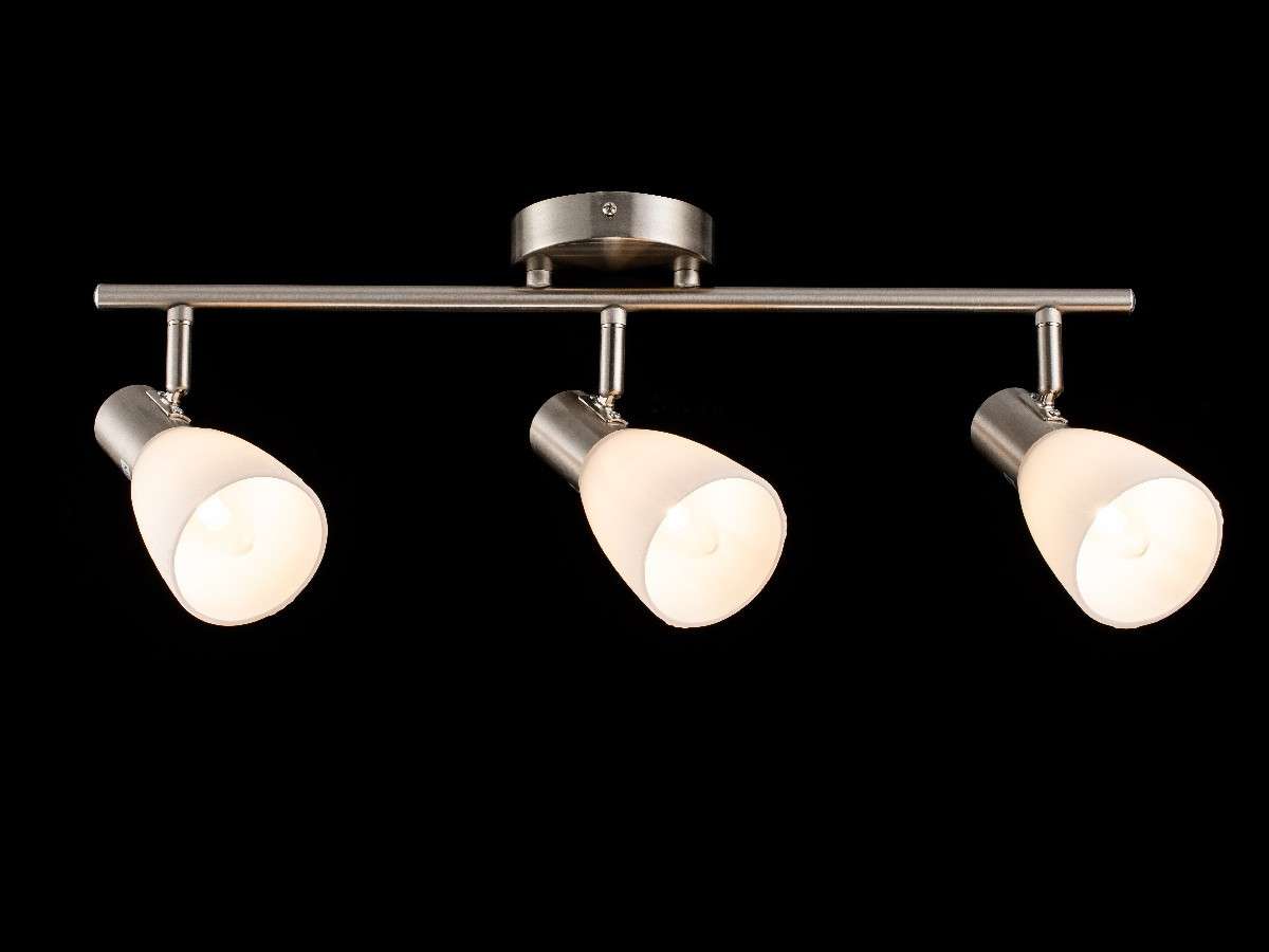 Aplique pared con 3 salidas metalizado  E14 BATH FL703-3w