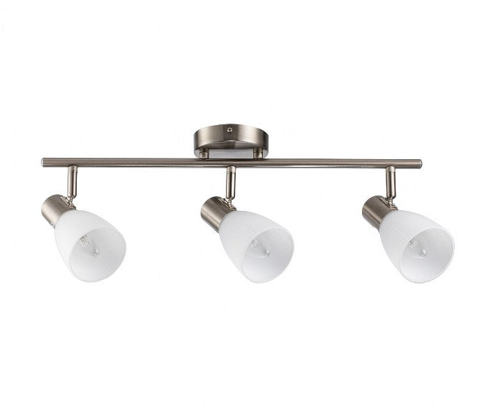 Aplique pared con 3 salidas metalizado  E14 BATH FL703-3w