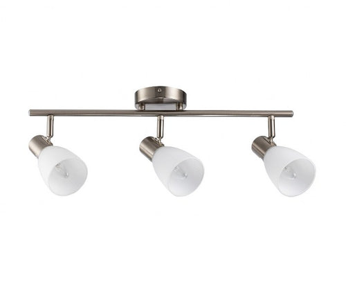 Aplique pared con 3 salidas metalizado  E14 BATH FL703-3w