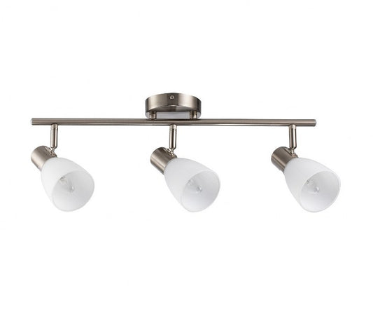 Aplique pared con 3 salidas metalizado  E14 BATH FL703-3w