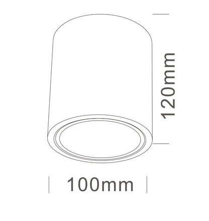 Downlight HILMO FL805-D9 WHITE