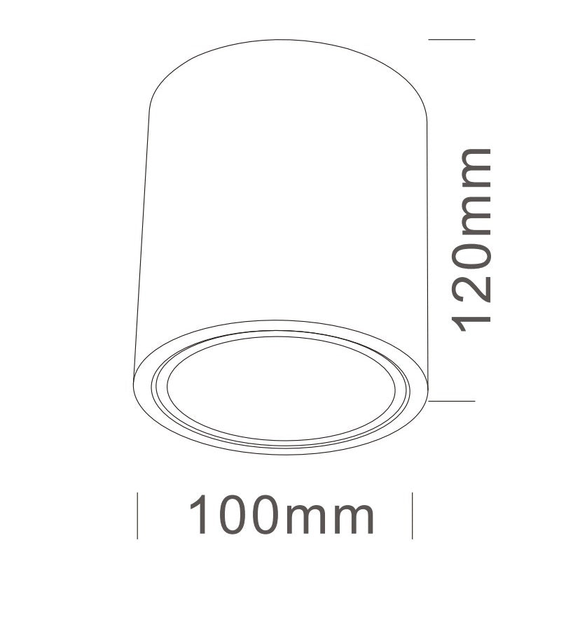 Downlight HILMO FL806-D9 BLACK