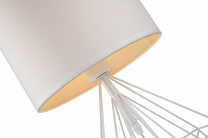 Lámpara de mesa COSMO FL910-1T WH y BK