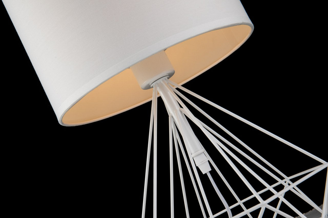 Lámpara de mesa COSMO FL910-1T WH y BK