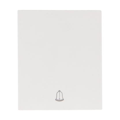 Interruptor Simple Pulsador Timbre Diseño Minimalista | Blanco / Negro / Gris