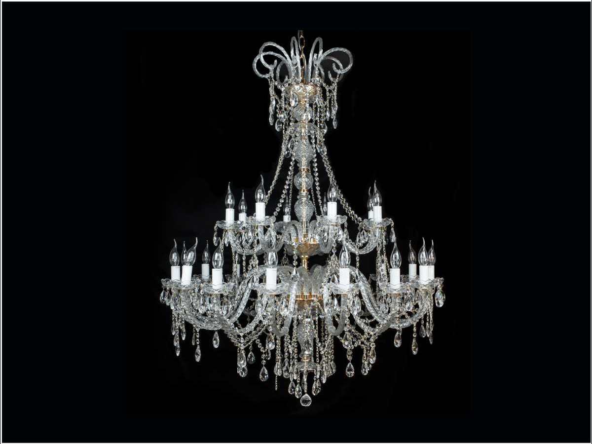 Lámpara de araña GRACIA LP108-16+8