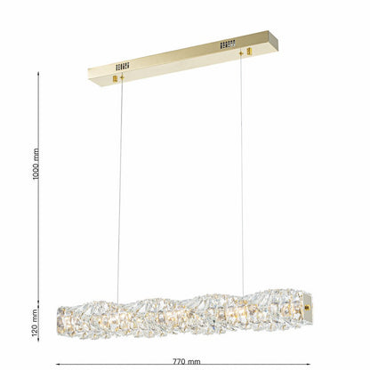 Lámpara colgante Perla LP124-L100