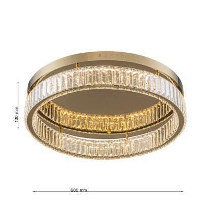 Lámpara de techo Crysto LP127-D60C