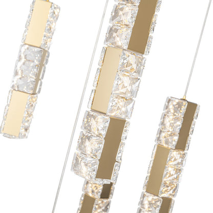 Lámpara colgante Stair LP128-18GD